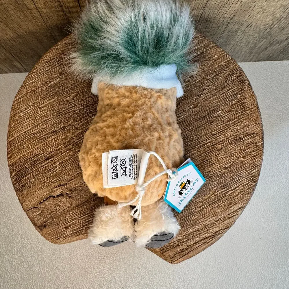 Jellycat Peanut NEW!  FAST SHIP Jellycat Amuseables Peanut Apres Ski Christmas